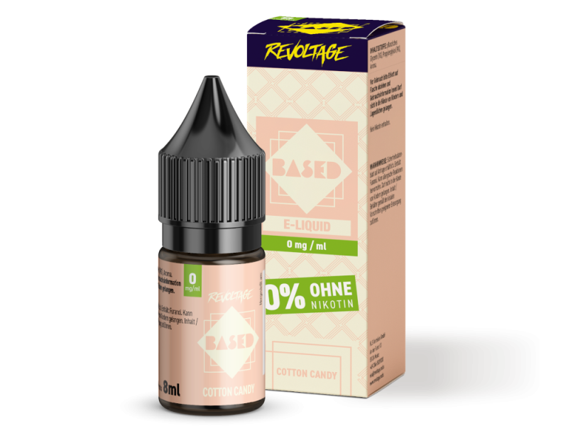 Revoltage BASED Hybrid Nikotinsalz Cotton Candy 8ml