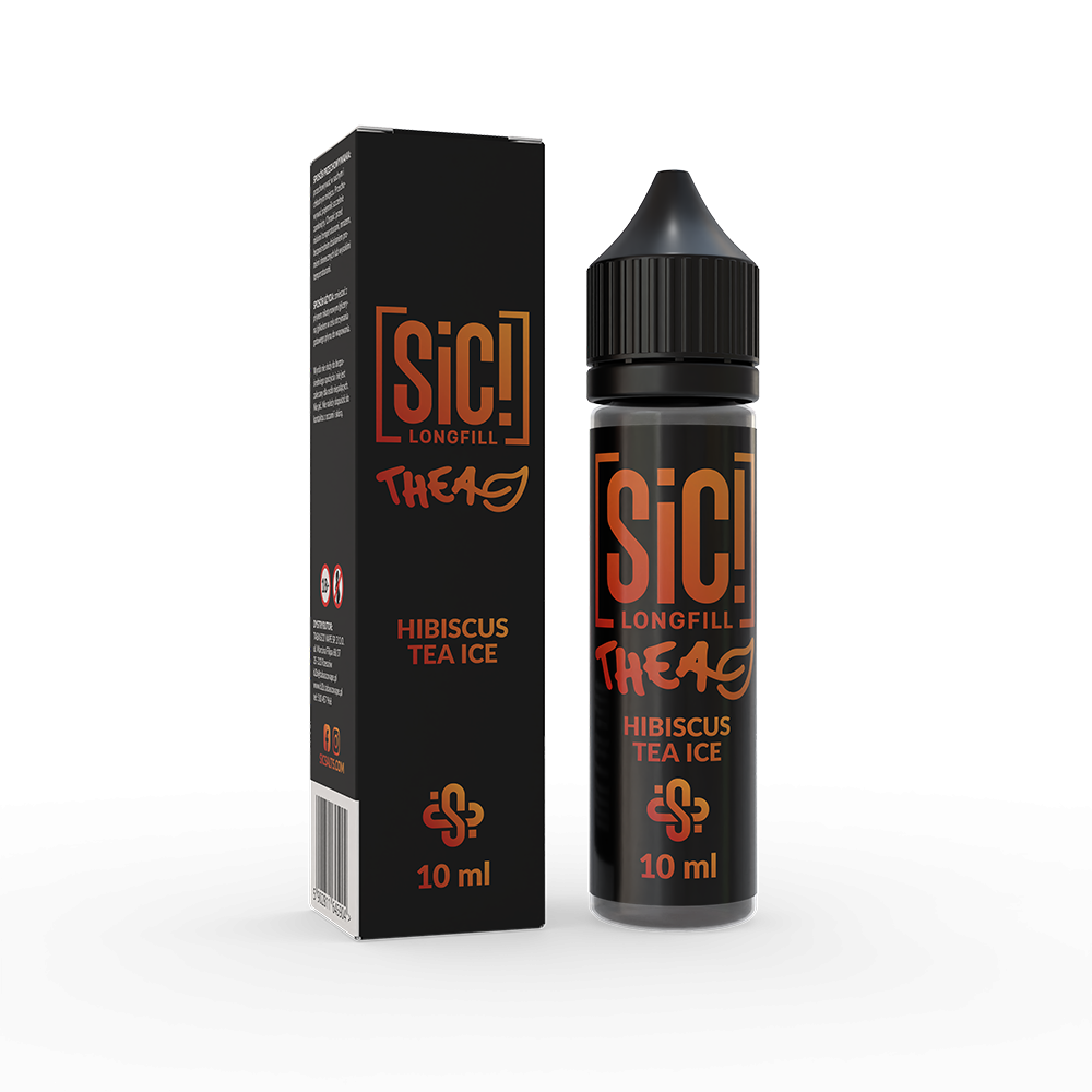 SIC Longfill - Hibiscus Tea Ice - 10ml Aroma in 60ml Flasche