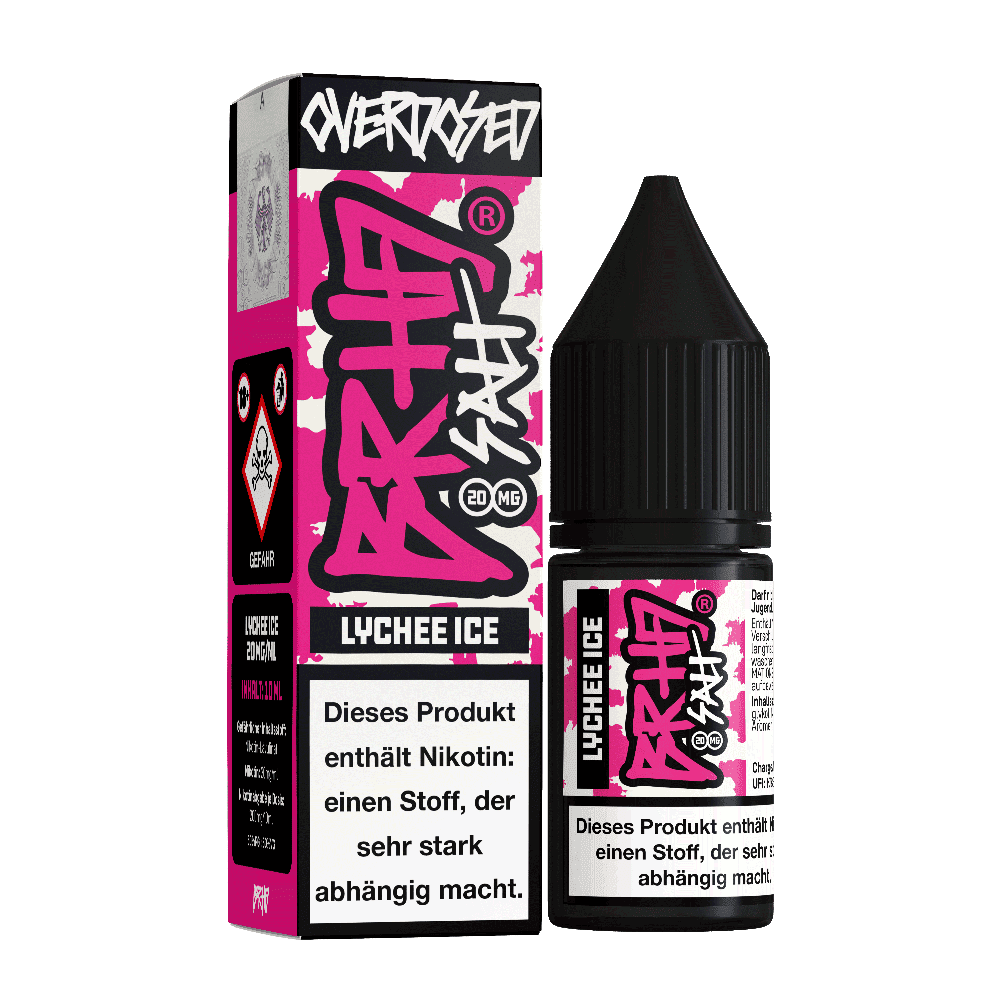 BRHD Barehead Nikotinsalz - Lychee Ice - Liquid 10ml 20mg