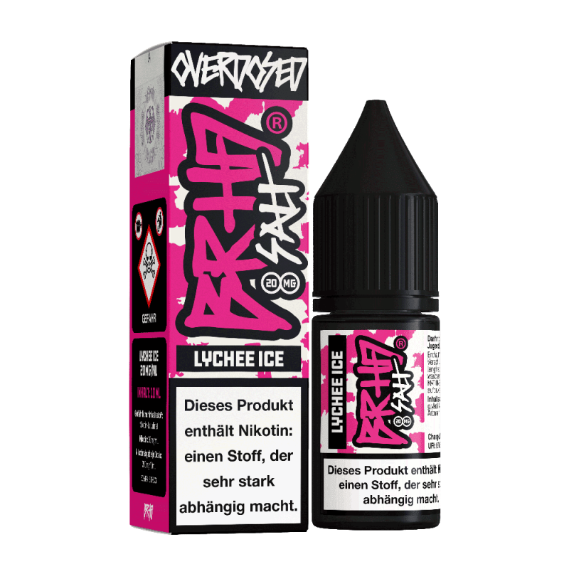 BRHD Barehead Nikotinsalz - Lychee Ice - Liquid 20mg 10ml
