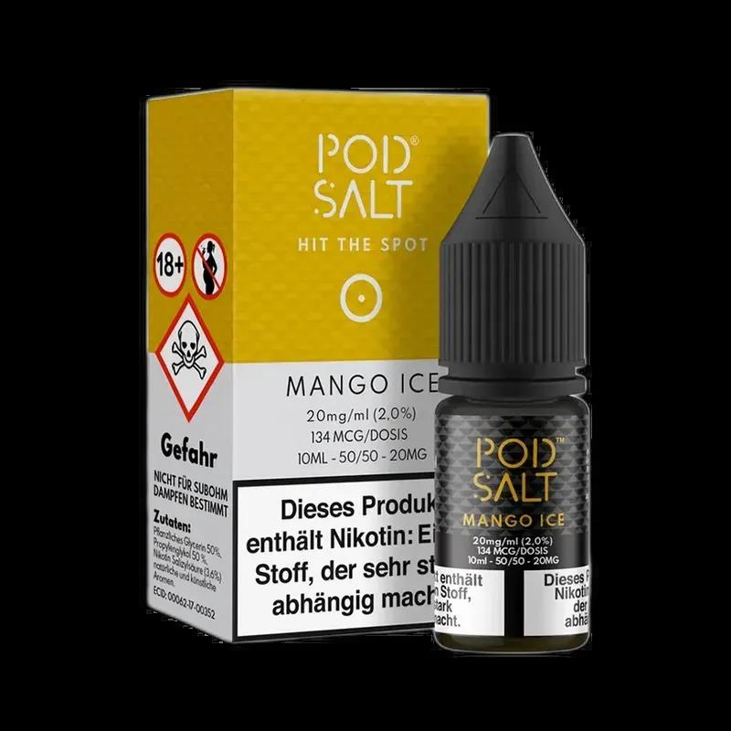 Pod Salt Core Nikotinsalz - Mango Ice - 10ml Liquid 20mg