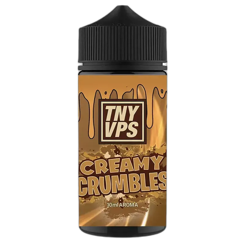 Tony Vapes Aroma Longfill - Creamy Crumbles - 10ml in 100ml Flasche