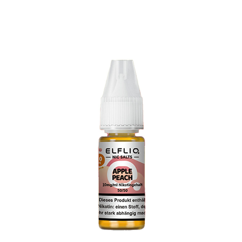 Elfliq by Elfbar Nikotinsalz - Apple Peach - Liquid 10ml 10mg