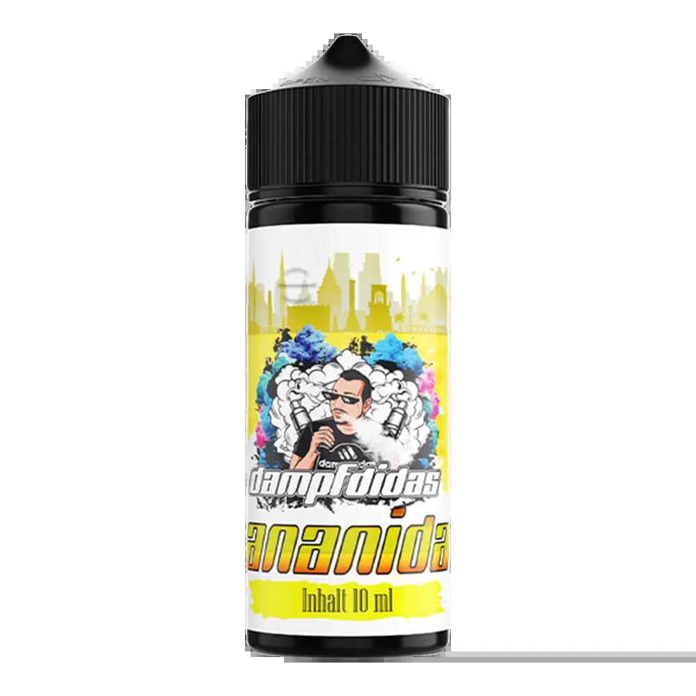 Dampfdidas Longfill - Bananidas - 10ml Aroma in 120ml Flasche