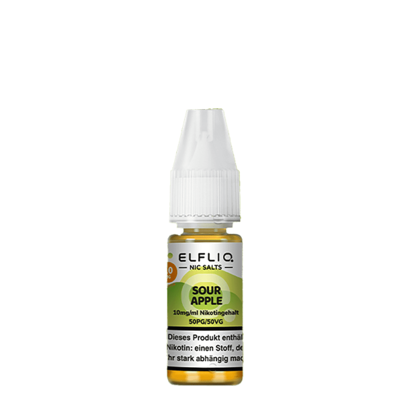 Elfliq by Elfbar Nikotinsalz - Sour Apple - Liquid 10ml