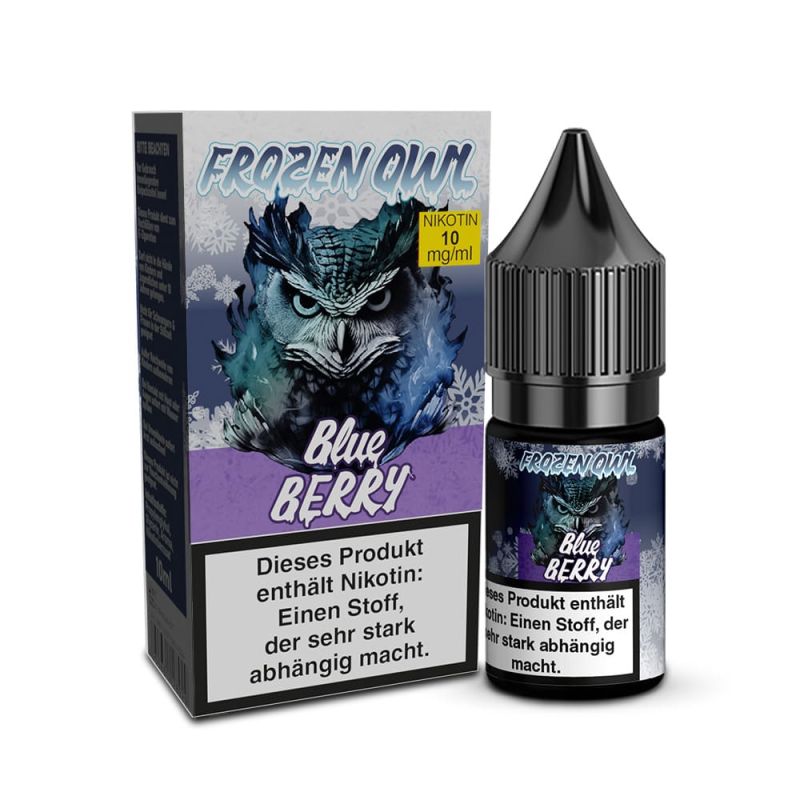 Frozen OWL Nikotinsalz - Blueberry - 10ml Liquid 10mg