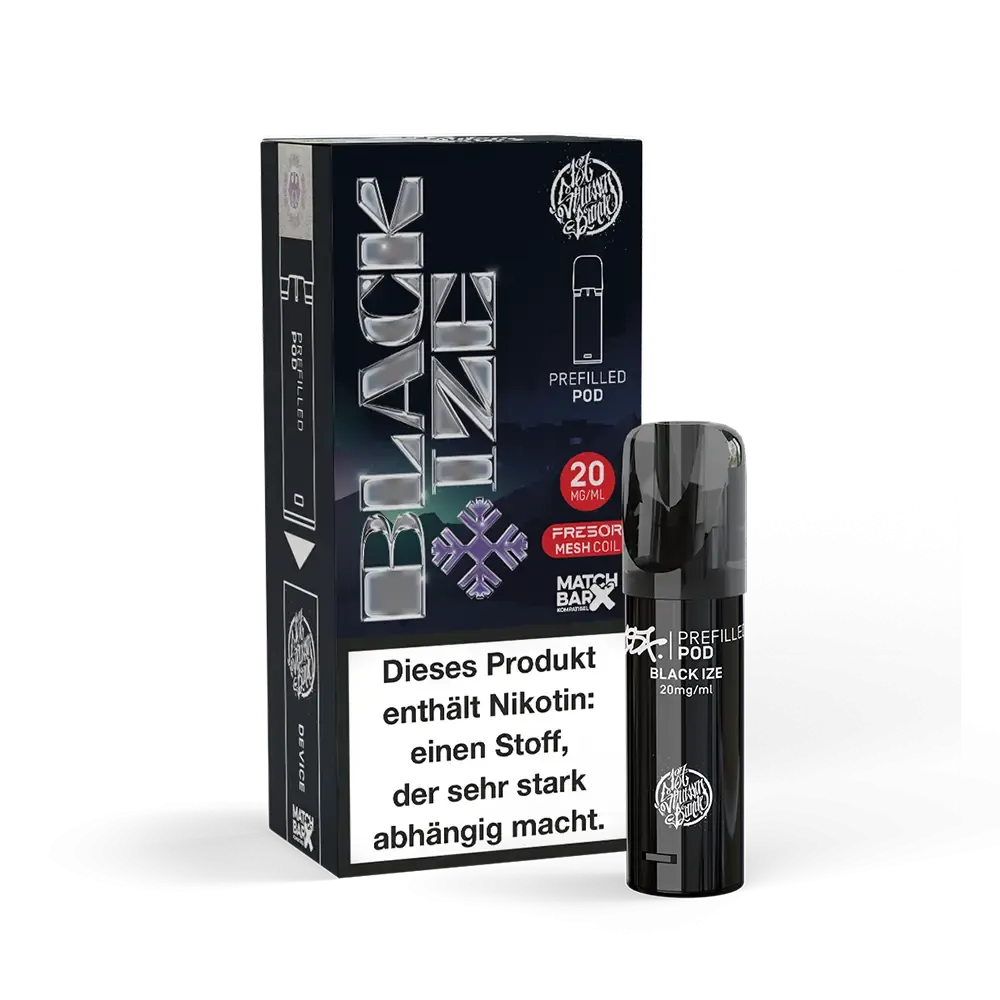 187 Strassenbande Pods – Black Ize – 20mg – 2ml (1 Stück)