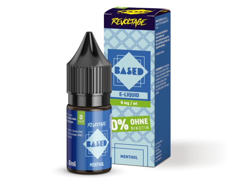 Revoltage BASED Hybrid Nikotinsalz Menthol 8ml 0mg