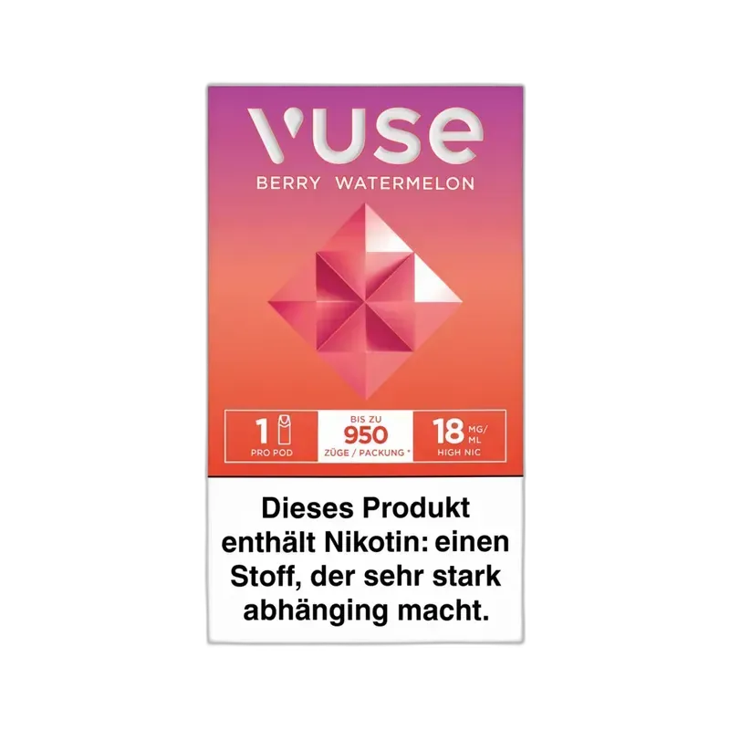 Vuse Pro Caps 1er Watermelon Berry Nic Salts 18mg