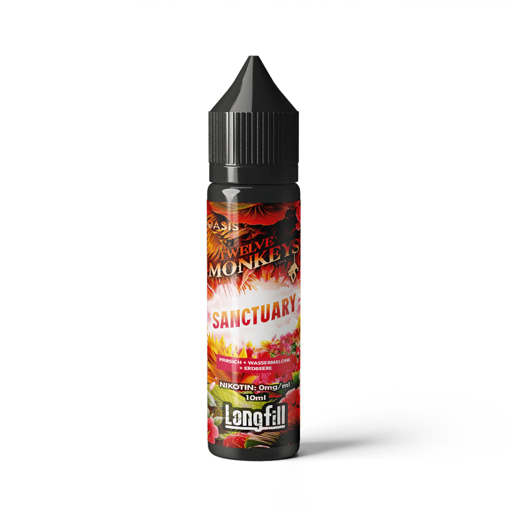 Twelve Monkeys Aroma Longfill - Sanctuary - 10ml in 60ml Flasche