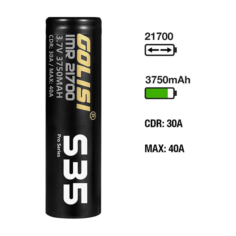 Golisi S35 Akku 21700 4000mAh/30A