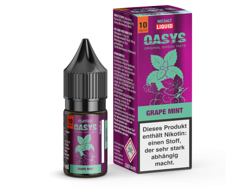 Revoltage OASYS Hybrid Nikotinsalz Grape Mint 10ml 10mg