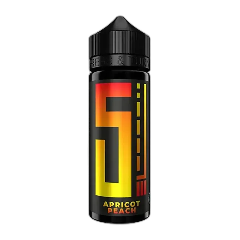 5EL Longfill - Apricot Peach - 10ml Aroma in 120ml Flasche