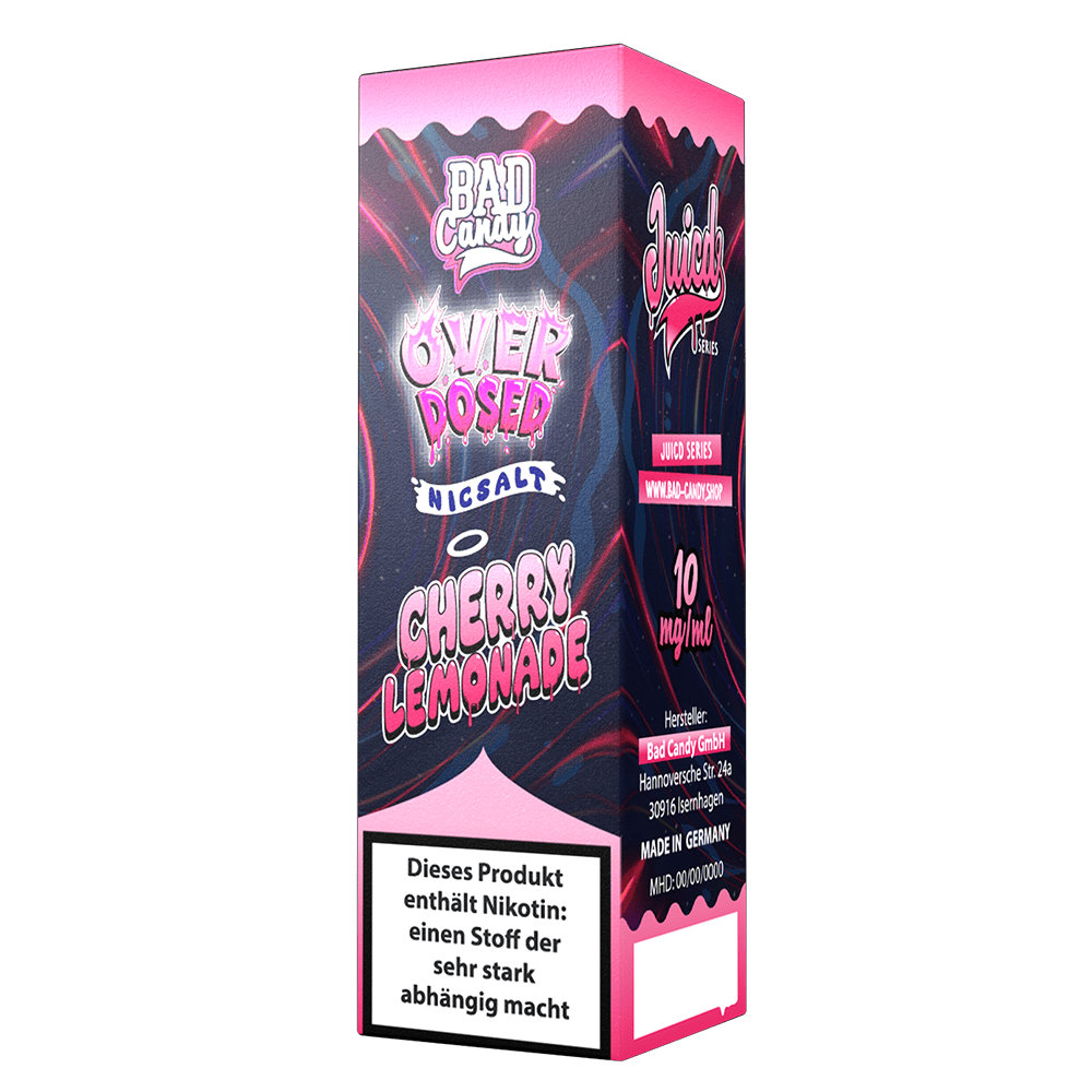 Bad Candy Nikotinsalz - Cherry Lemonade - Overdosed 10ml Liquid