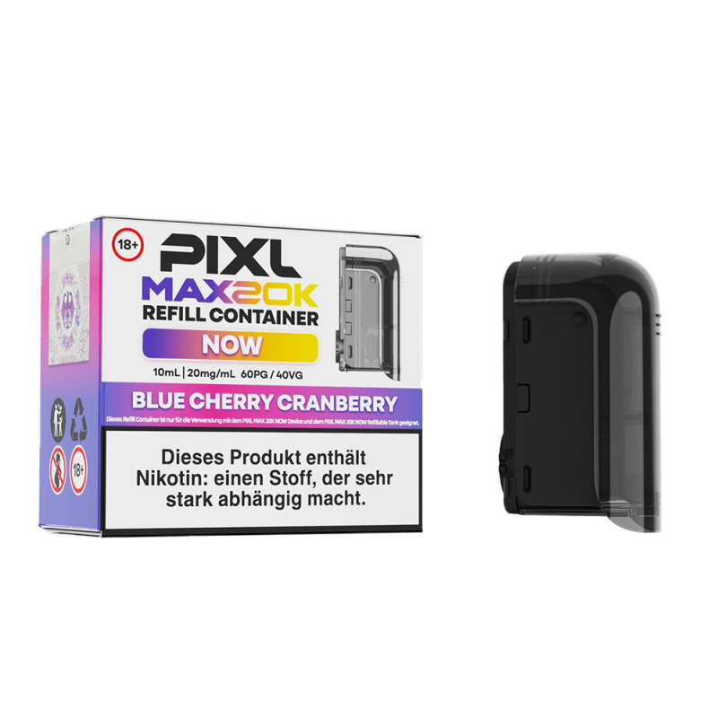 PIXL MAX 20K Einweg Pod - Blue Cherry Cranberry - 20 mg Nikotinsalz 10ml