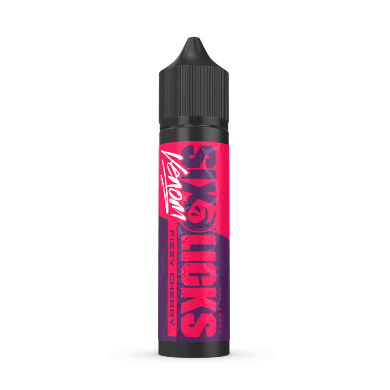 Six Licks Venom Longfill - Fizzy Cherry - 4ml in 60ml Flasche