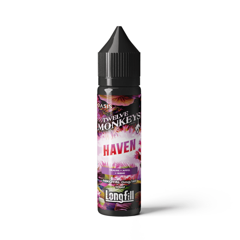 Twelve Monkeys Aroma Longfill - Haven - 10ml in 60ml Flasche