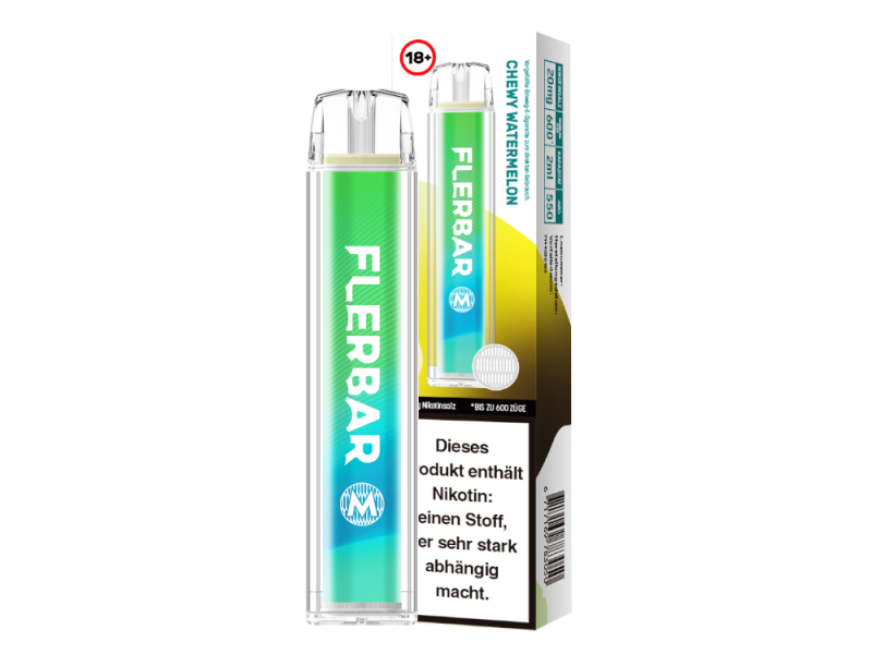 Flerbar M Einweg Chewy Watermelon 20mg