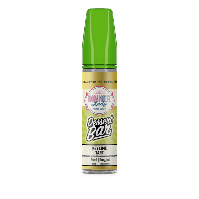 Dinner Lady Dessert Bar Longfill - Key Lime Tart - 14ml in 60ml Flasche