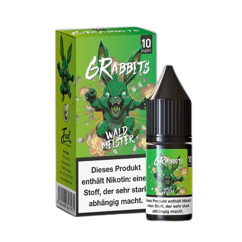 6Rabbits Nikotinsalz - Waldmeister - 10ml Liquid