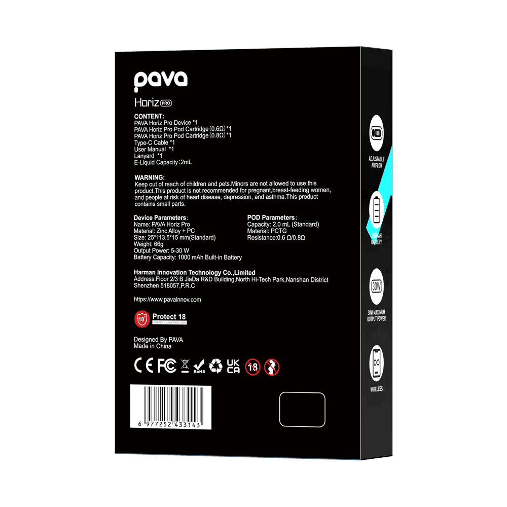 Pava Horiz Pro Kit