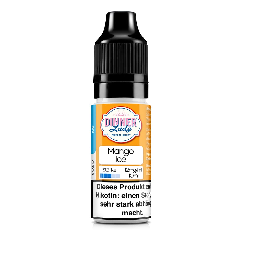 Dinner Lady Liquid - Mango Ice - 50/50 10ml 12mg