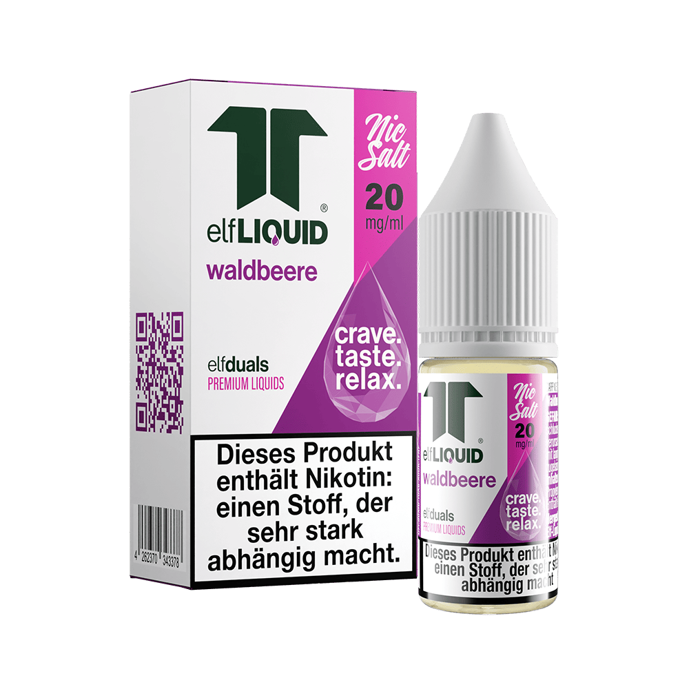 Elf-Liquid Nikotinsalz - Waldbeere - 10ml 20mg