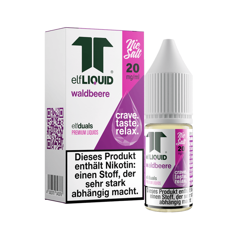 Elf-Liquid Nikotinsalz - Waldbeere - 10ml 20mg