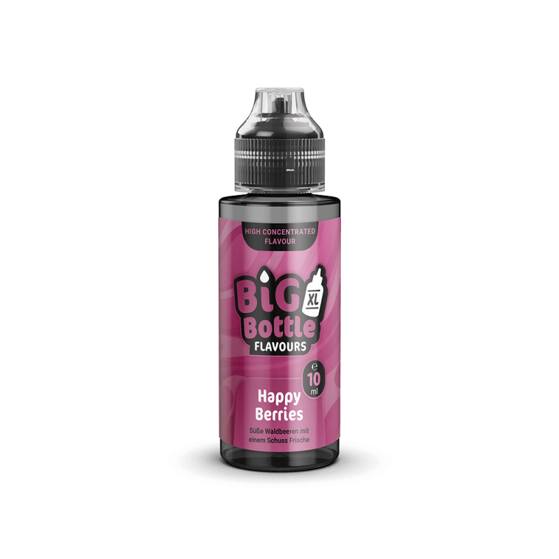 Big Bottle Flavours Longfill - Happy Berries - 10ml Aroma in 120ml Flasche