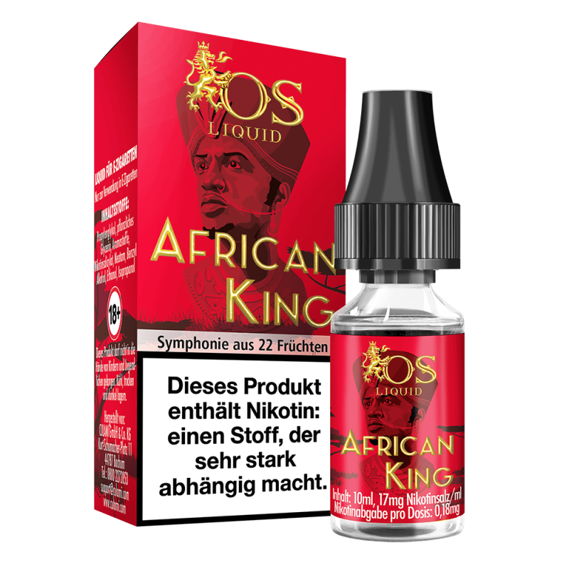 OS Liquid Nikotinsalz - African King - Liquid 17mg 10ml