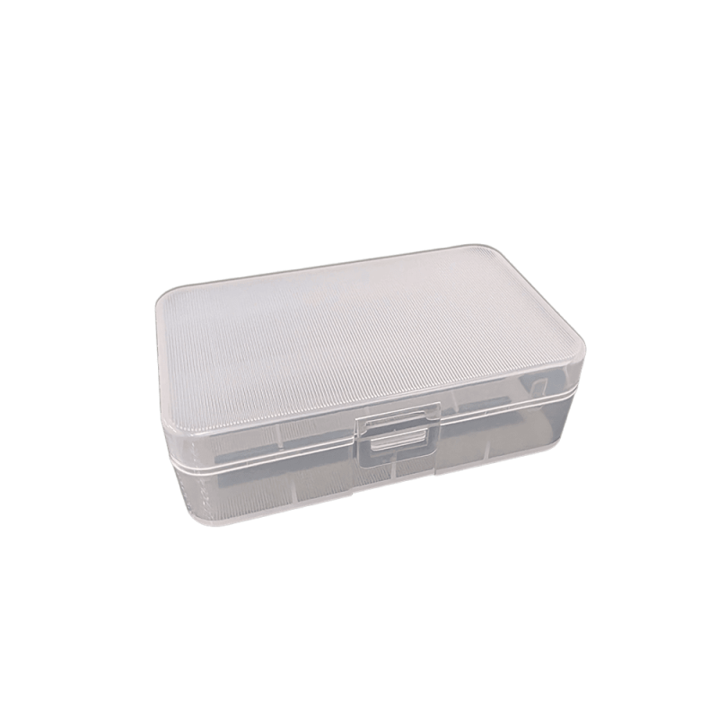 Batterie Case D4 für 2x 21700 Transparent
