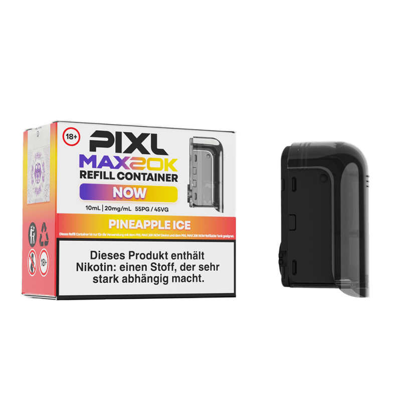 PIXL MAX 20K Einweg Pod - Pineapple Ice - 20 mg Nikotinsalz 10ml