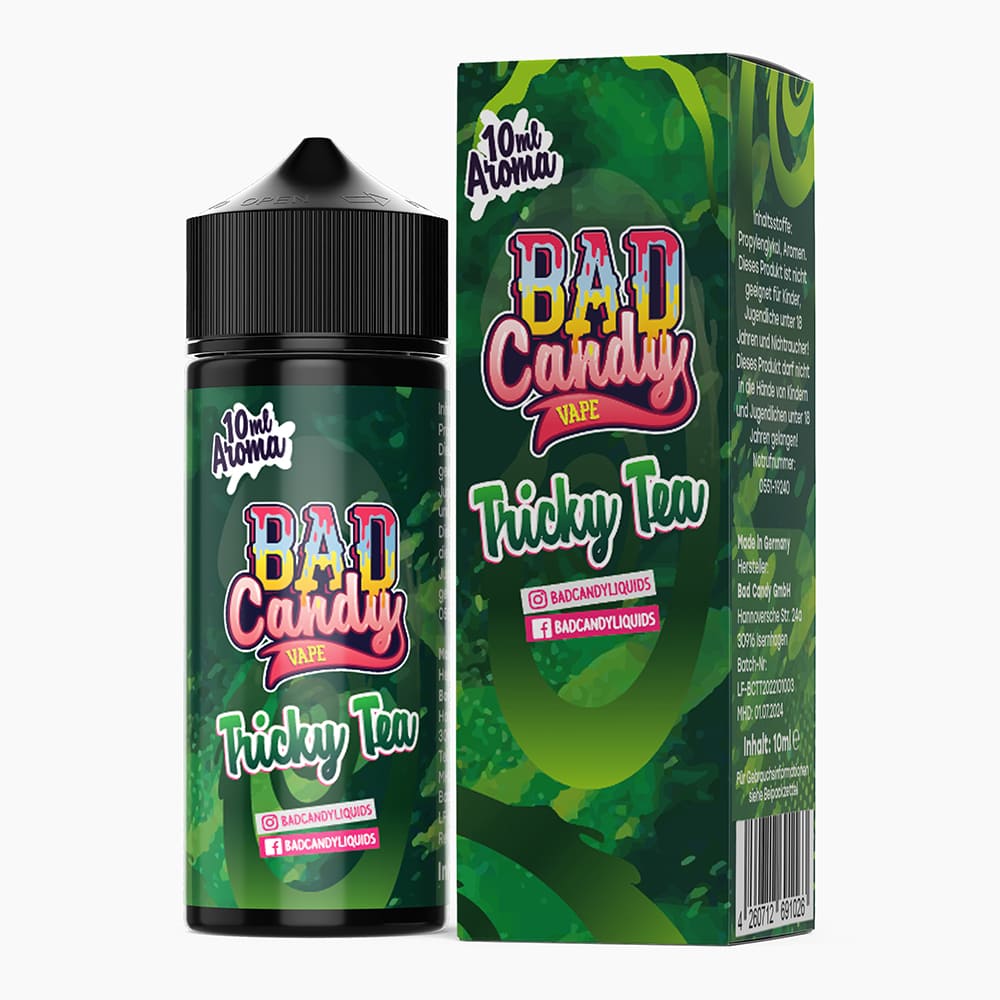 Bad Candy Longfill - Tricky Tea - 10ml Aroma in 120ml Flasche