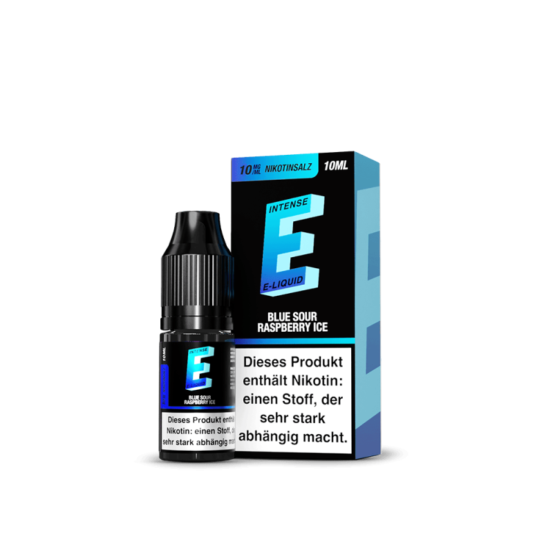 TVE E-Intense - Blueberry Sour Raspberry Ice - 10ml, E-Liquid, Blaue Raspberry Eis, Blaue Sour