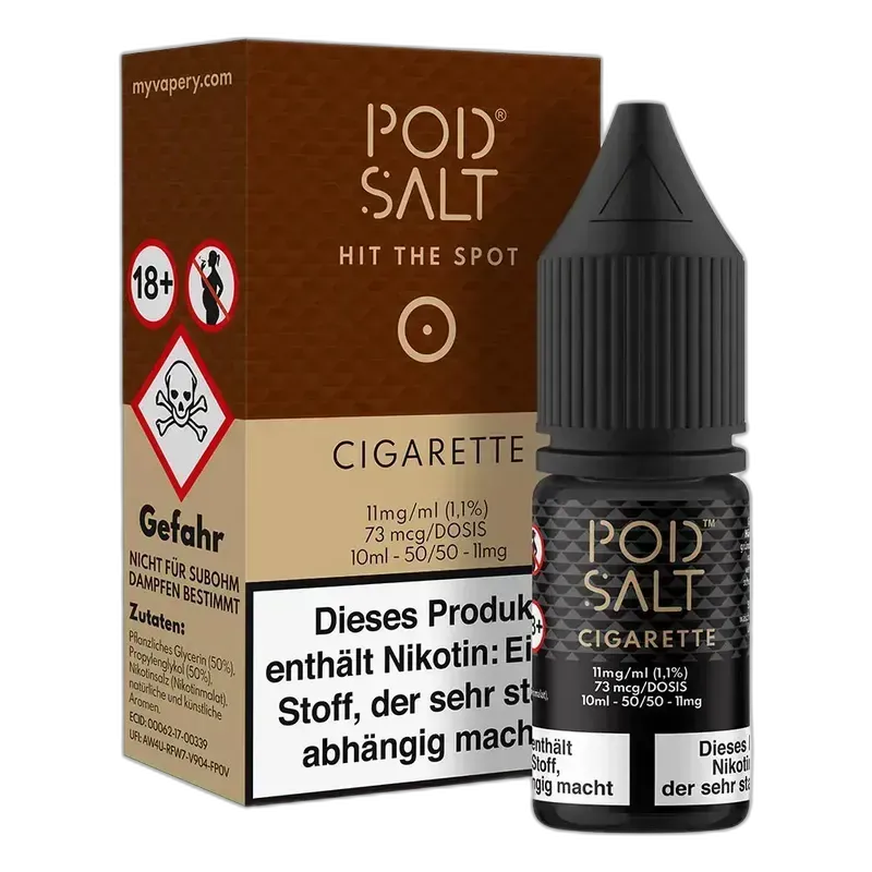 Pod Salt Core Nikotinsalz - Cigarette - 10ml Liquid