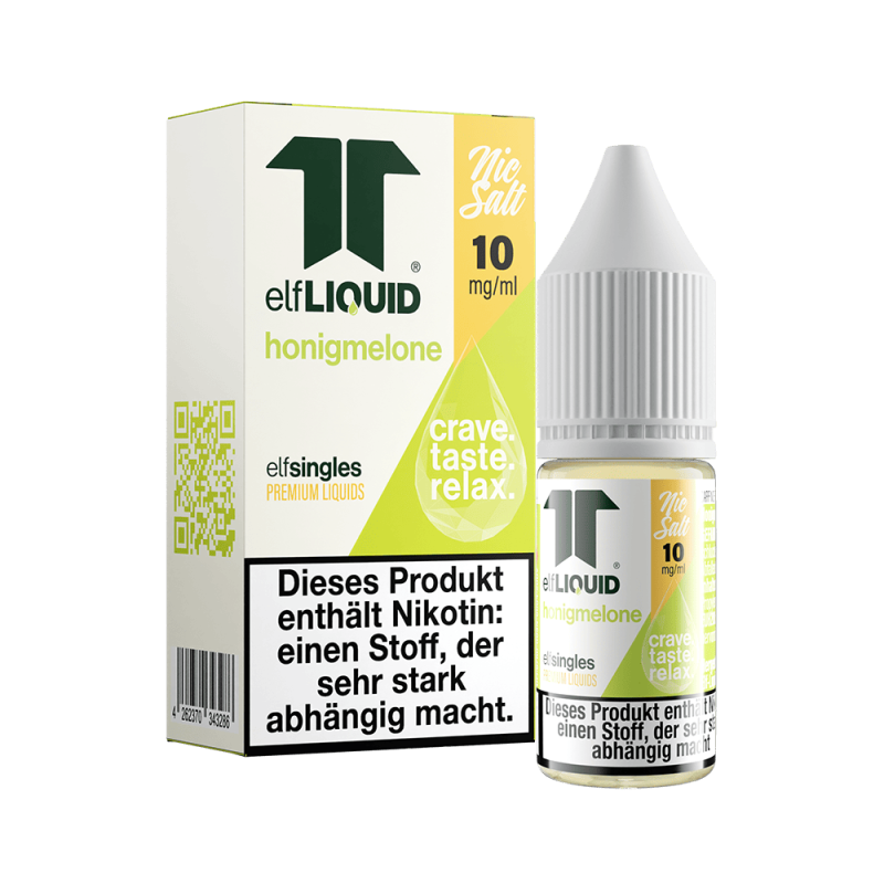 Elf-Liquid Nikotinsalz - Honigmelone - 10ml Liquid 10mg