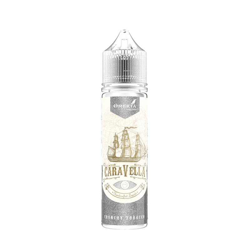 Omerta Aroma Longfill - Caravella Crunchy Tobacco - 10ml Aroma in 60ml Flasche