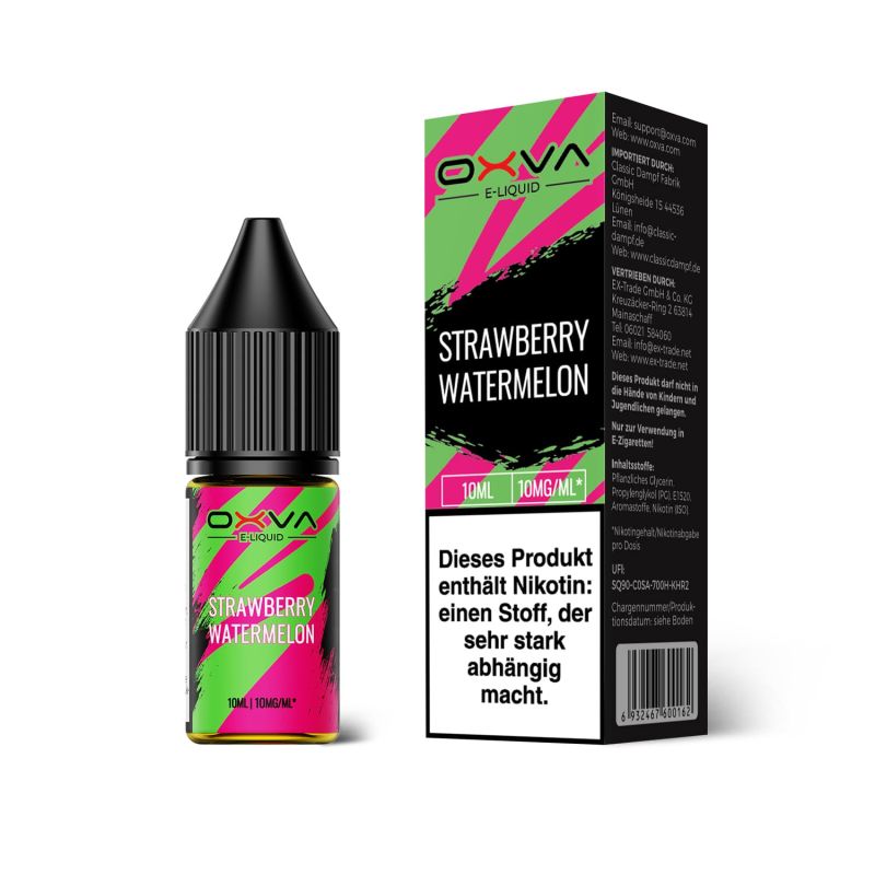 OXVA E-Liquid Nikotinsalz - Strawberry Watermelon - 10ml Liquid