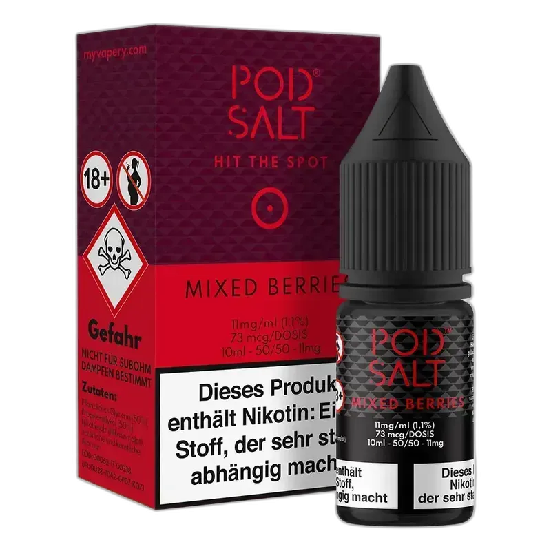 Pod Salt Core Nikotinsalz - Mixed Berries - 10ml Liquid