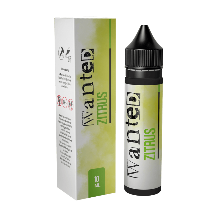 Wanted Aroma Longfill - Zitrus - 10ml in 60ml Flasche