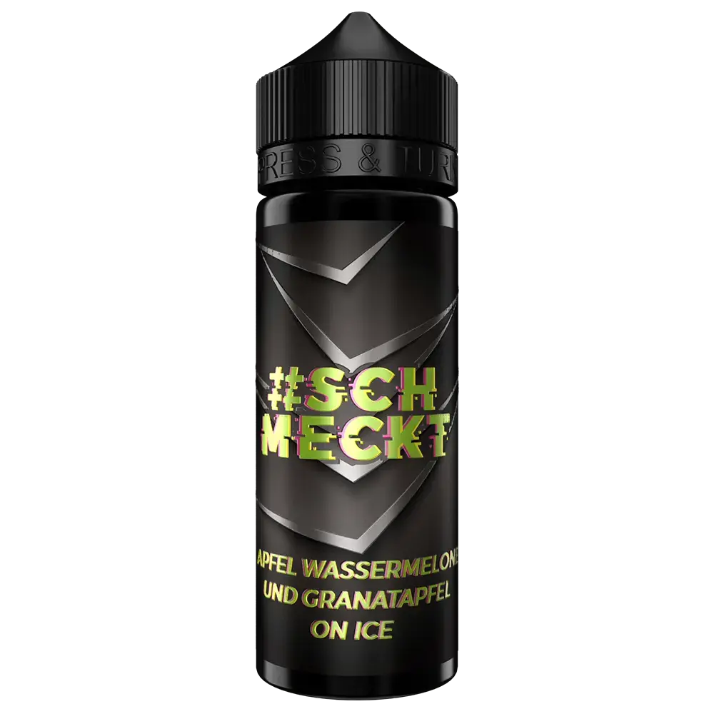 #schmeckt Longfill - Apfel Wassermelone und Granatapfel Ice - 10ml Aroma in 120ml Flasche