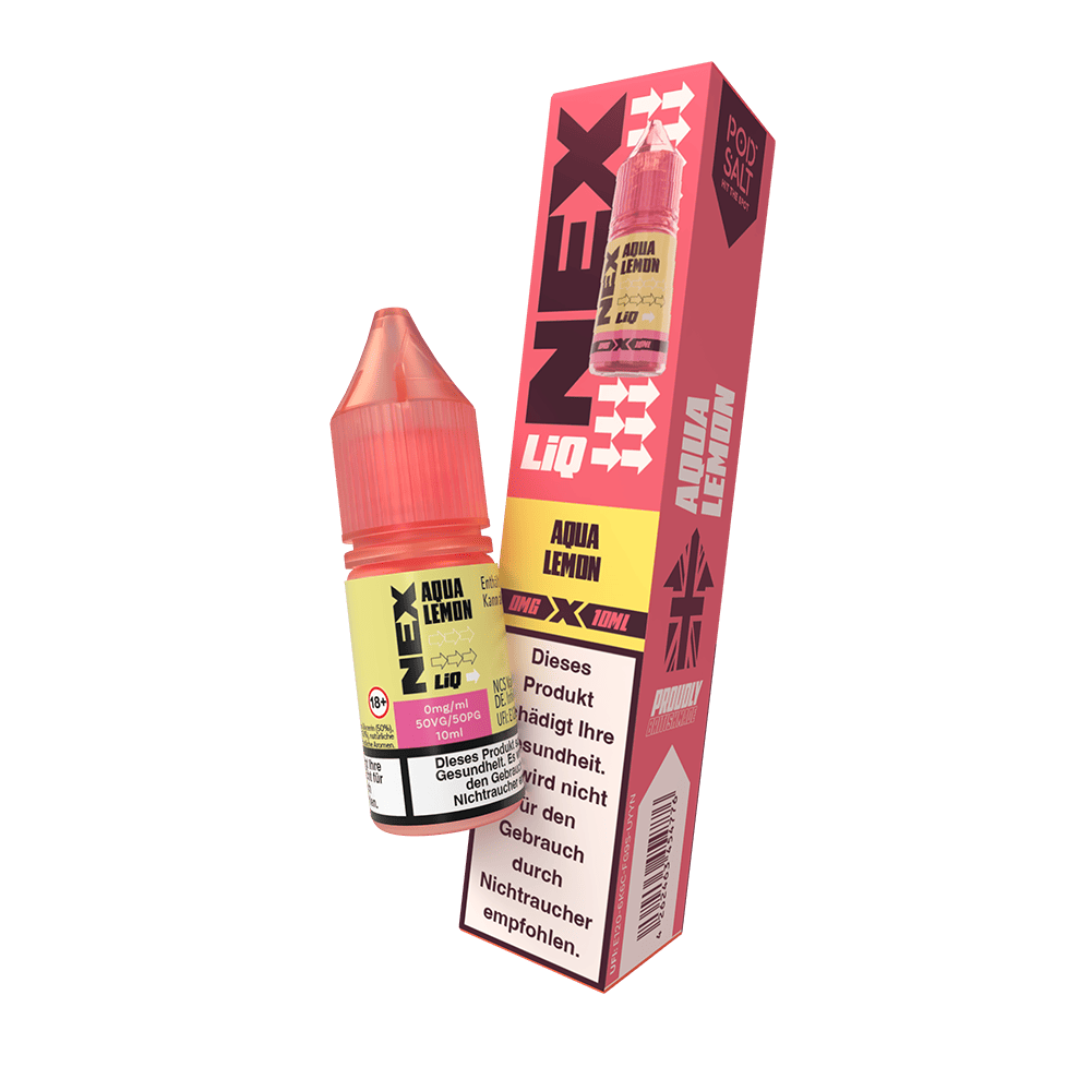 Nex Liq Nikotinsalz - Aqua Lemon - 10ml 0mg
