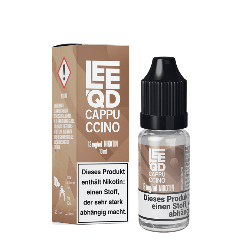 LEEQD Liquid - Crazy Cappuccino - 10ml 12mg