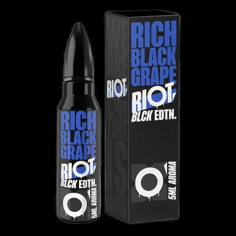 Riot Squad Aroma Longfill - Rich Black Grape - 5ml in 60ml Flasche
