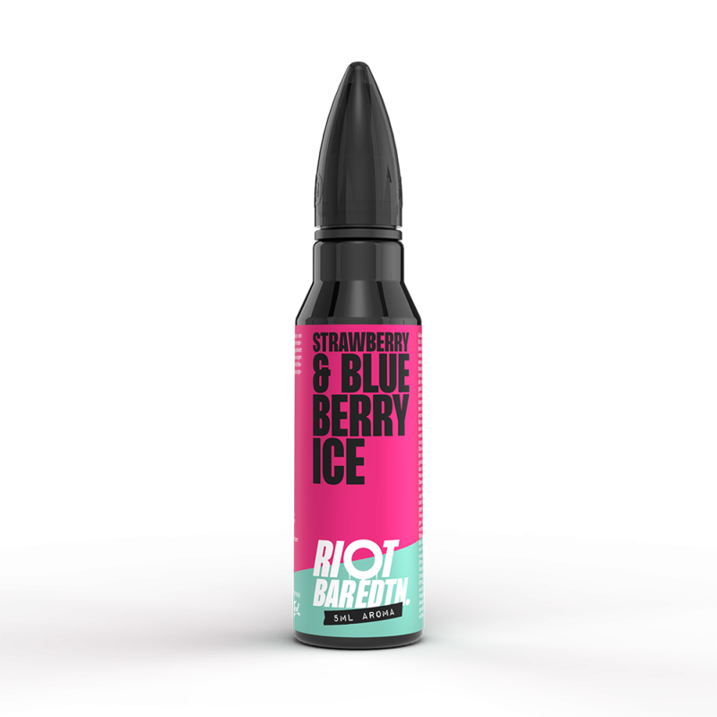 Riot Squad Aroma Longfill - Strawberry Blueberry Ice - 5ml in 60ml Flasche