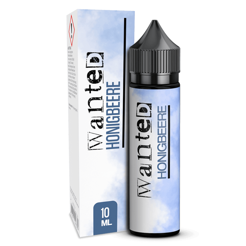 Wanted Aroma Longfill - Honigbeere - 10ml in 60ml Flasche