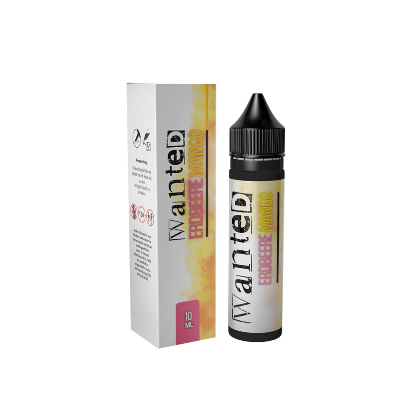 Wanted Aroma Longfill - Erdbeere Mango - 10ml in 60ml Flasche