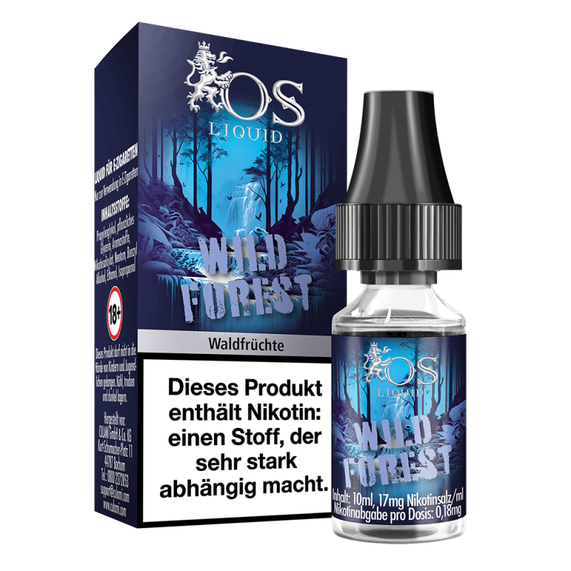OS Liquid Nikotinsalz - Wild Forest - Liquid 17mg 10ml