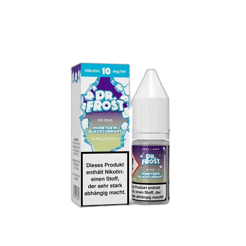 Dr. Frost Nikotinsalz - Ice Cold Honeydew & Blackcurant - Liquid 10ml 10mg