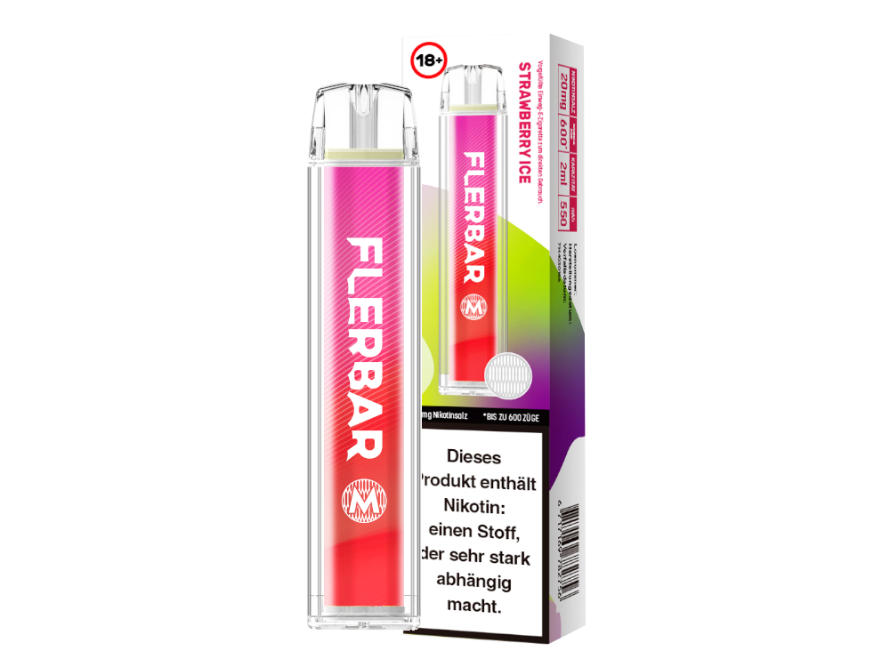 Flerbar M Einweg Strawberry Ice 20mg